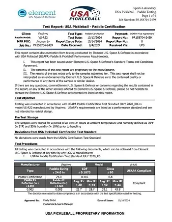 Pickleball-Paddle-USAPA-Certification-Two