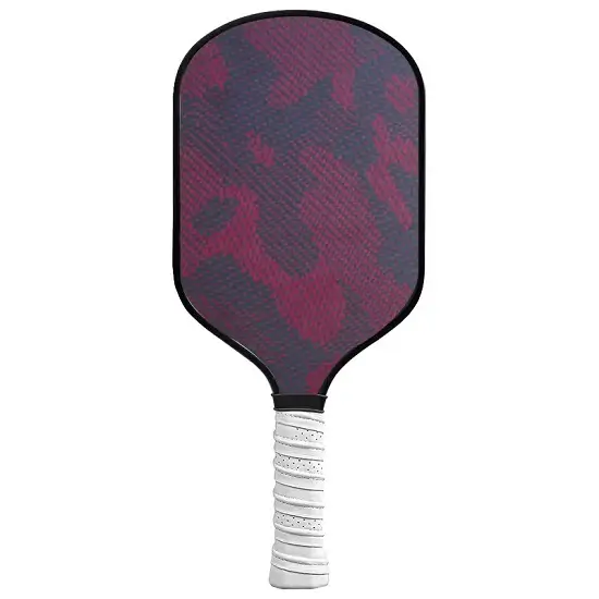 ApexonSport Custom camouflage Kevlar Pickleball Paddle - High-end spin texture surface.