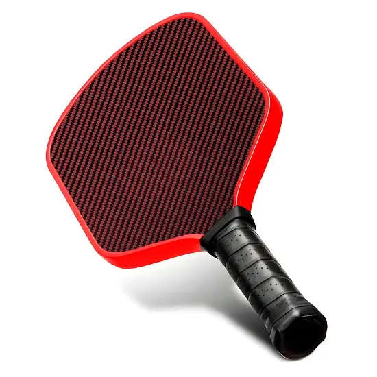 T700 Carbon Kevlar hybrid paddle - Side view of unibody thermoformed structure.