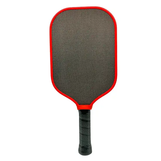 Red-edged Titanium Pickleball Paddle manufactured at our Titanium paddle factory, designed for professional tournament play.