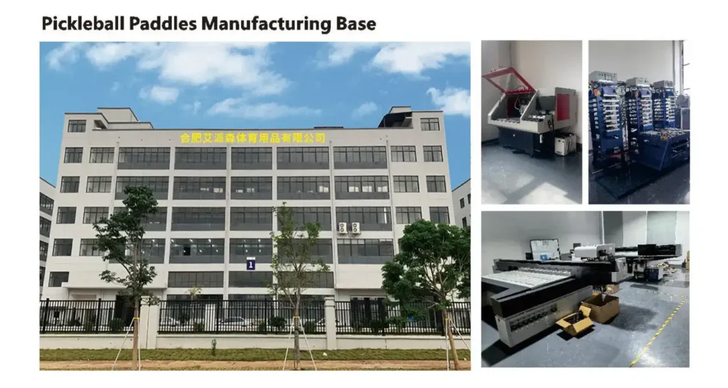 apexonsport best pickleball paddle manufacturer factory building in China