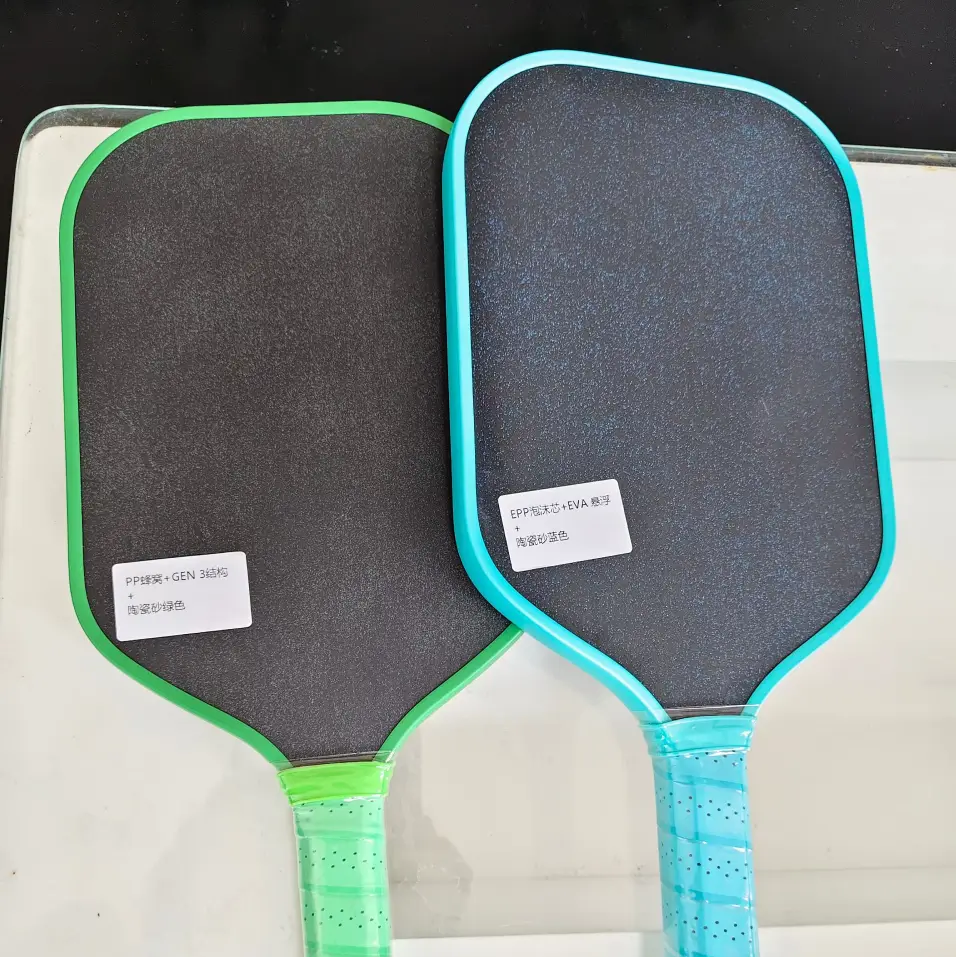 custom high grit pickleball paddle